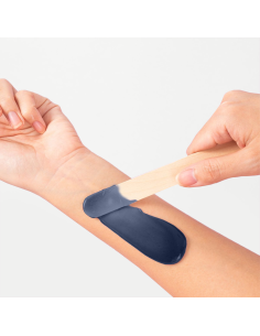 Kit con Fornello Scalda Cera, 50 Spatole in legno e Cera... 2