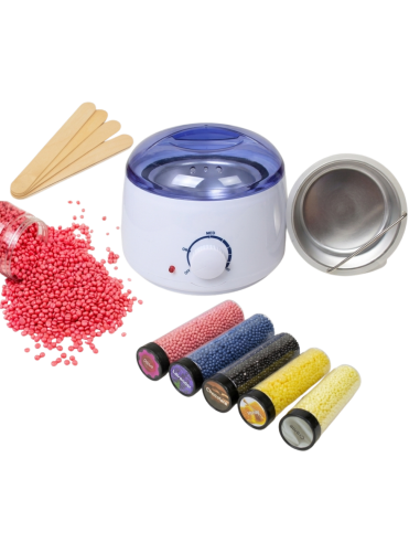 Kit con Fornello Scalda Cera, 50 Spatole in...