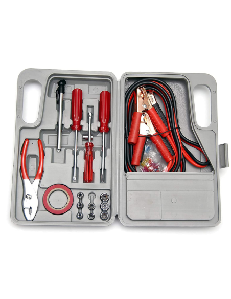 Kit emergenza auto in valigetta 30 pezzi