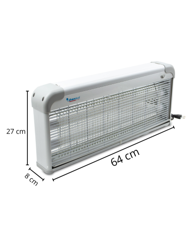 Lampada anti insetti zanzare DHOMTECK con 2...