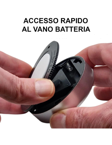 Lampada Push adesiva luce emergenza portatile a...