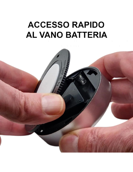 Lampada Push adesiva luce emergenza portatile a batteria per armadio cassetti