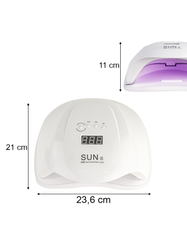 Lampada UV 54W 36 LED 067023 asciuga smalto...