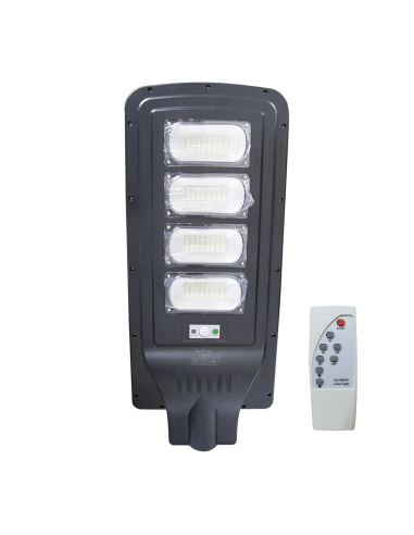 Lampione a ricarica solare 000107 telecomando e...