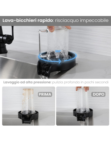Lavabicchieri da Bar Sciacquatrice Per...