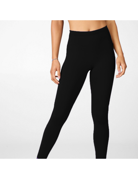 Leggings Vita Alta Donna TANYA Tessuto Elasticizzato Estivo Pantalone Sportivo