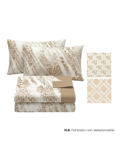 Completo per Letto Matrimoniale con Motivo Geometrico con... 2
