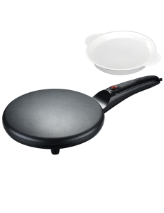 Crepiera Elettrica Antiaderente 700W Piastra per Crepes...