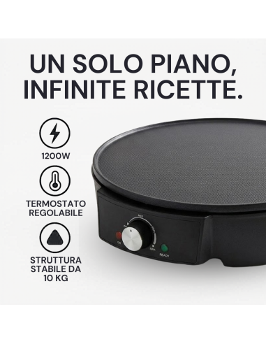 Piastra Elettrica De Maison 1200W con...