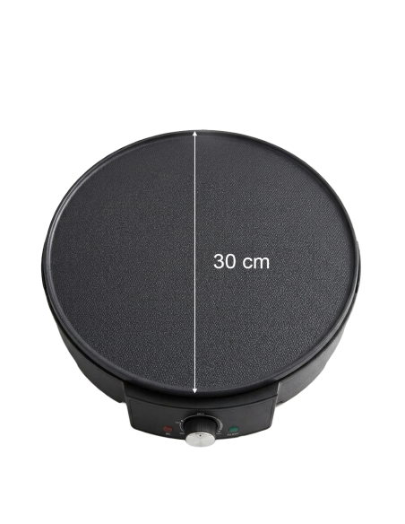 Piastra Elettrica De Maison 1200W con Termostato Placca 30 cm Antiaderente
