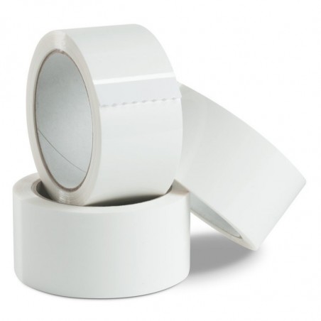 6 pz Nastro MADE IN ITALY adesivo Scotch imballi 50 mm x 132 mt BIANCO