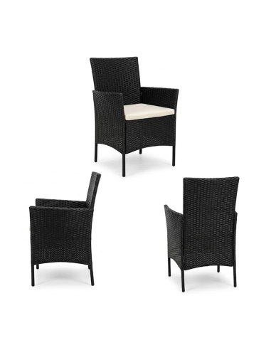 Set Malindi da Giardino con 2 Poltrone Cuscini...