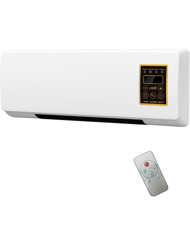 Termoventilatore Ceramico da Parete 2000W Caldo...