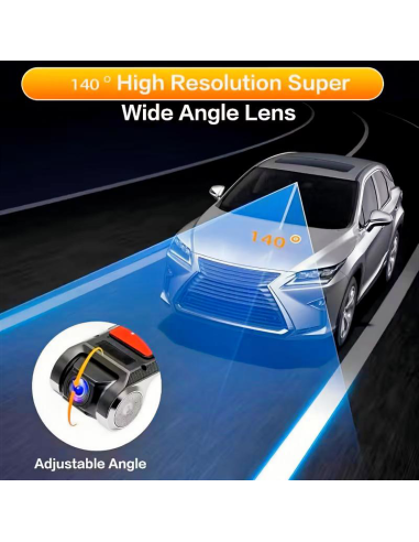 Dash Cam Auto 4K Telecamera per Auto ADAS...