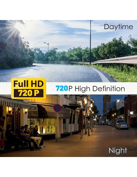 Dash Cam Auto 4K Telecamera per Auto ADAS G-Sensor Monitoraggio Parcheggio