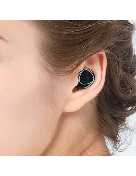 Auricolari Bluetooth 5.3 Wireless Touch con Microfono e Display LED