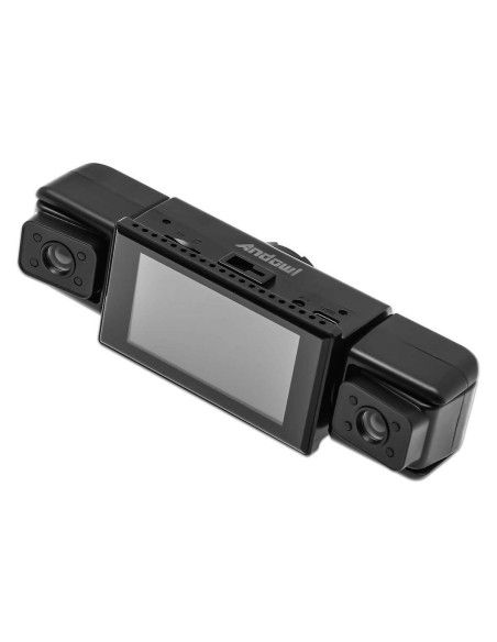 Dash Cam 4 Telecamere per Auto 4K DVR Q-CA720 Display 3.16" Visione Notturna