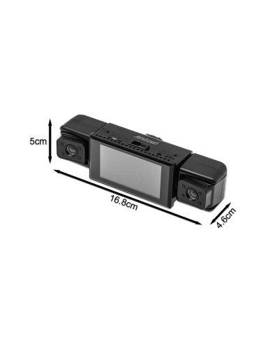 Dash Cam 4 Telecamere per Auto 4K DVR Q-CA720...