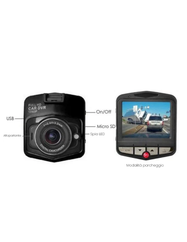 Dash Cam Auto Full HD 1080P Telecamera...
