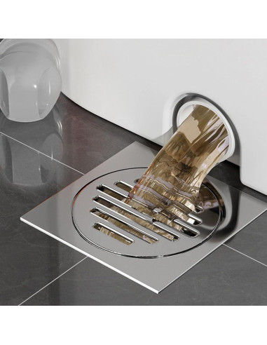 Set Lavapavimenti Secchio 15L Ruote e Mop 360...