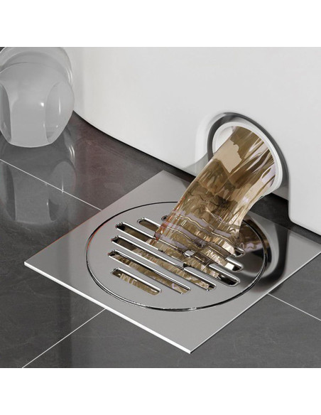 Set Lavapavimenti Secchio 15L Ruote e Mop 360 Centrifuga Autostrizzante