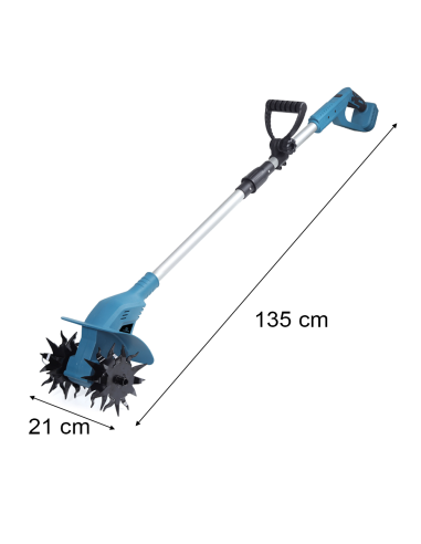 Moto Zappa Elettrica a Batteria Litio 270RPM...
