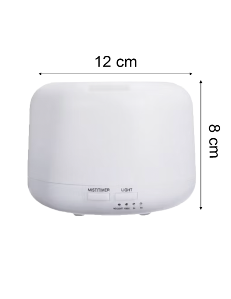Diffusore Aromi 300 ml Umidificatore 4in1Ultrasuoni con LED RGB Telecomando