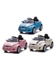 Auto Elettrica per Bambini Fiat 500 LT993 12V Rosa...