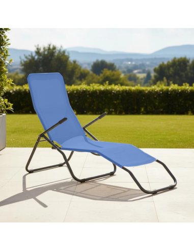 Set 2 Sdraio da Giardino in Texilene 823907...