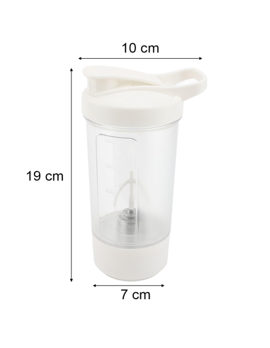 Shaker Elettrico Proteine USB Bottiglia...