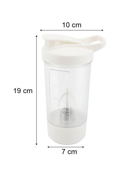 Shaker Elettrico Proteine USB Bottiglia Miscelatrice Automatica Graduata 1000ml