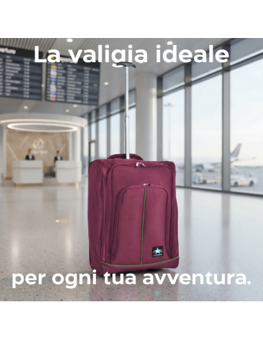 Trolley Bagaglio a Mano ENRICO COVERI 50x35x20...