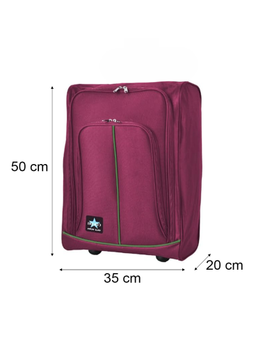 Trolley Bagaglio a Mano ENRICO COVERI 50x35x20...