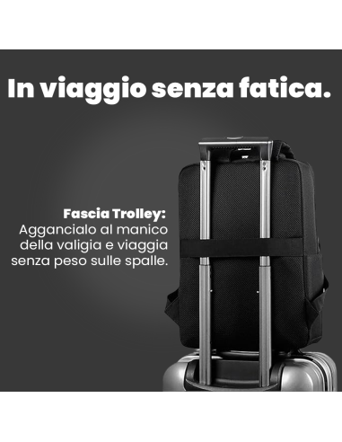 Zaino Porta PC 46x33x17 cm da Viaggio Zaino...