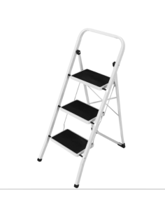 Scala Pieghevole a 3 Gradini Scaletta Salvaspazio con...