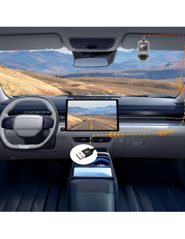 Dash Cam Auto 4K Telecamera per Auto ADAS...