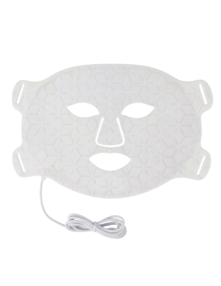 Maschera 7 LED Viso Fototerapia con Timer Riutilizzabile