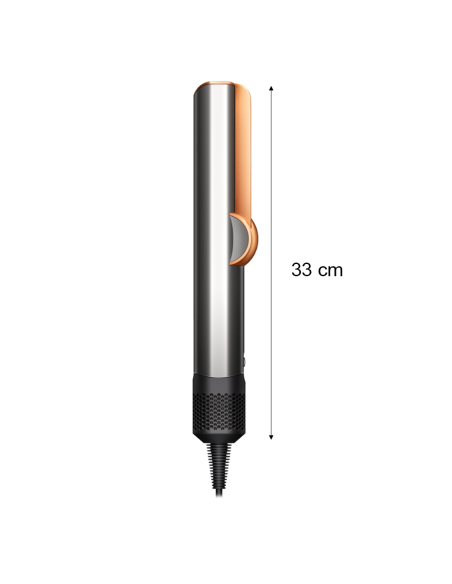 Piastra Capelli 2in1 Aria Calda 1600W 33 cm Asciuga e Liscia Bagnato Asciutto