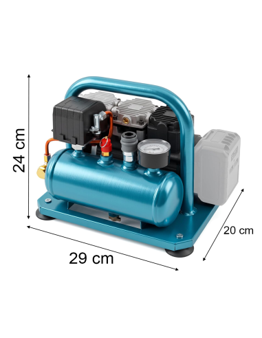 Compressore Aria Portatile 3L 8 Bar Brushless...