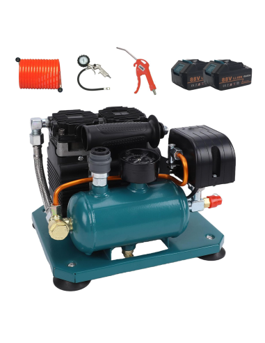 Compressore Aria Portatile 1,5L Brushless 18V...
