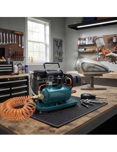 Compressore Aria Portatile 1,5L Brushless 18V...