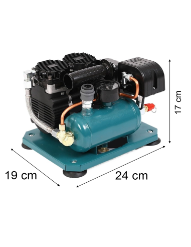 Compressore Aria Portatile 1,5L Brushless 18V...