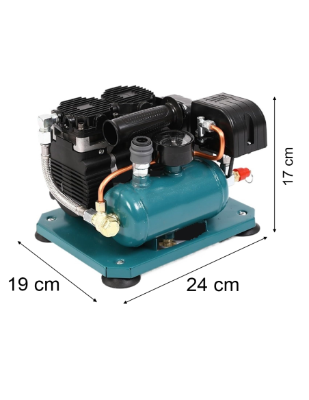 Compressore Aria Portatile 1,5L Brushless 18V Cordless Alta Pressione
