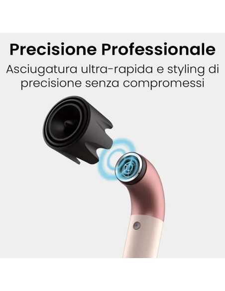 Asciugacapelli Professionale R-Shape HairSonic Phon Digitale Ultraleggero