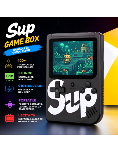 Console Portatile SUP GAME BOX Retro 180296...