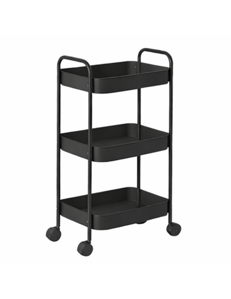 Carrello 3 Piani in Ferro Portaoggetti Multiuso