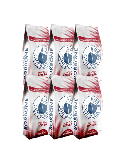 Caffè Borbone Miscela Rossa Vending 6 kg Caffè Torreftto in Grani