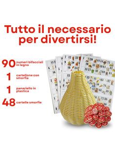 Tombola Napoletana 48 Cartelle con Pallottoliere e Numeri... 2