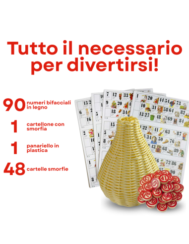 Tombola Napoletana 48 Cartelle con...