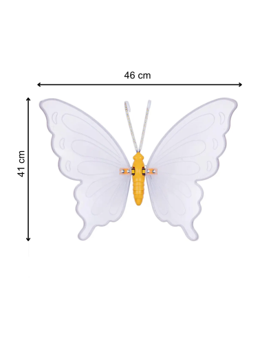 Lampada Farfalla LED Ali in Movimento 46x41 cm...